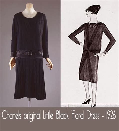 coco chanel little black dress vogue 1926|the little black dress origin.